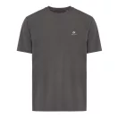 Tricou unisex, 2509E17177, iqoniq, 77x62x0.5 cm, Bumbac, Gri antracit, XL