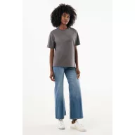   Tricou unisex, 2509E17177, iqoniq, 77x62x0.5 cm, Bumbac, Gri antracit, XL