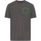 Tricou unisex, 2509E17180, iqoniq, 62x48x0.5 cm, Bumbac, Gri antracit, XXS