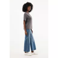   Tricou unisex, 2509E17180, iqoniq, 62x48x0.5 cm, Bumbac, Gri antracit, XXS