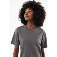   Tricou unisex, 2509E17180, iqoniq, 62x48x0.5 cm, Bumbac, Gri antracit, XXS