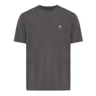   Tricou unisex, 2509E17181, iqoniq, 81x70x0.5 cm, Bumbac, Gri antracit, 3XL