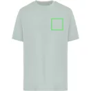 Tricou unisex, 2509E17201, iqoniq, 73x56x0.5 cm, Bumbac, Verde ice, M