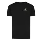 Tricou, Unisex, 2502E10381, iqoniq, Bumbac, Negru, XXS