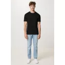 Tricou, Unisex, 2502E10381, iqoniq, Bumbac, Negru, XXS