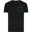 Tricou, Unisex, 2502E10381, iqoniq, Bumbac, Negru, XXS
