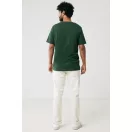 Tricou, Unisex, 2502E10382, iqoniq, Bumbac, Verde forest, L
