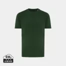 Tricou, Unisex, 2502E10382, iqoniq, Bumbac, Verde forest, L