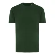 Tricou, Unisex, 2502E10383, iqoniq, Bumbac, Verde forest, M