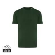 Tricou, Unisex, 2502E10383, iqoniq, Bumbac, Verde forest, M