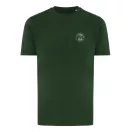 Tricou, Unisex, 2502E10385, iqoniq, Bumbac, Verde forest, XL