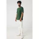Tricou, Unisex, 2502E10387, iqoniq, Bumbac, Verde forest, XXL