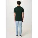 Tricou, Unisex, 2502E10388, iqoniq, Bumbac, Verde forest, XXS