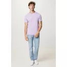 Tricou, Unisex, 2502E10390, iqoniq, Bumbac, Violet lavender, XXS
