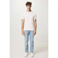   Tricou unisex, 2509E17062, iqoniq, 83x76x0.5 cm, Bumbac, Crem, 5XL
