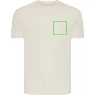 Tricou, Unisex, 2502E10392, iqoniq, Bumbac, Crem natur, XXS