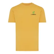   Tricou unisex, 2509E17063, iqoniq, 61x44x1 cm, Bumbac, Galben ochre, XXS