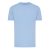 Tricou cu maneca scurta, la baza gatului, Casual, Unisex, iqoniq, 2410E19331, Bumbac, Portocaliu sky, S