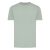 Tricou cu maneca scurta, la baza gatului, Casual, Unisex, iqoniq, 2410E19186, Bumbac, Verde ice, L