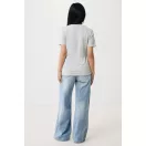 Tricou unisex, 2509E17059, iqoniq, 61x44x1 cm, Bumbac, Gri light, XXS