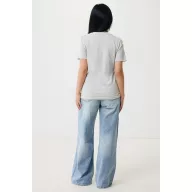   Tricou unisex, 2509E17059, iqoniq, 61x44x1 cm, Bumbac, Gri light, XXS