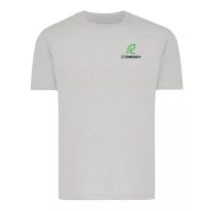   Tricou unisex, 2509E17059, iqoniq, 61x44x1 cm, Bumbac, Gri light, XXS