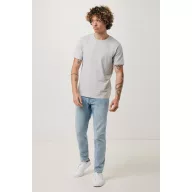   Tricou unisex, 2509E17059, iqoniq, 61x44x1 cm, Bumbac, Gri light, XXS