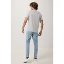 Tricou unisex, 2509E17059, iqoniq, 61x44x1 cm, Bumbac, Gri light, XXS