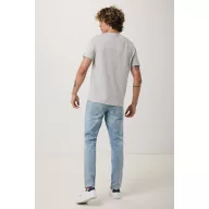   Tricou unisex, 2509E17059, iqoniq, 61x44x1 cm, Bumbac, Gri light, XXS