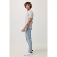   Tricou unisex, 2509E17059, iqoniq, 61x44x1 cm, Bumbac, Gri light, XXS