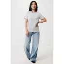 Tricou unisex, 2509E17059, iqoniq, 61x44x1 cm, Bumbac, Gri light, XXS