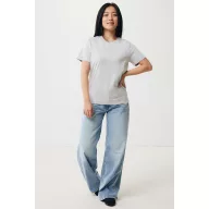   Tricou unisex, 2509E17059, iqoniq, 61x44x1 cm, Bumbac, Gri light, XXS