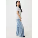 Tricou unisex, 2509E17059, iqoniq, 61x44x1 cm, Bumbac, Gri light, XXS