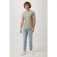   Tricou unisex, 2509E17058, iqoniq, 61x44x1 cm, Bumbac, Verde light, XXS