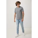 Tricou, Unisex, 2502E10391, iqoniq, Bumbac, Gri antracit, XXS