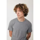 Tricou, Unisex, 2502E10391, iqoniq, Bumbac, Gri antracit, XXS