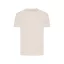 Tricou cu maneca scurta, la baza gatului, Casual, Unisex, iqoniq, 2410E19154, Bumbac, Roz cloud, L
