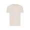 Tricou cu maneca scurta, la baza gatului, Casual, Unisex, iqoniq, 2410E19157, Bumbac, Roz cloud, XL