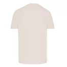 Tricou cu maneca scurta, la baza gatului, Casual, Unisex, iqoniq, 2410E19158, Bumbac, Roz cloud, XS