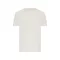 Tricou cu maneca scurta, la baza gatului, Casual, Unisex, iqoniq, 2410E19202, Bumbac, Crem, XXS