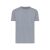 Tricou cu maneca scurta, la baza gatului, Casual, Unisex, iqoniq, 2410E19259, Bumbac, Albastru light navy, M