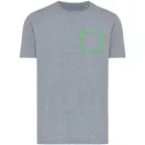 Tricou unisex, 2509E17060, iqoniq, 61x44x1 cm, Bumbac, Albastru light navy, XXS