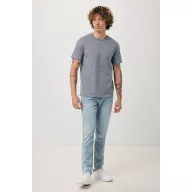   Tricou unisex, 2509E17060, iqoniq, 61x44x1 cm, Bumbac, Albastru light navy, XXS