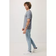   Tricou unisex, 2509E17060, iqoniq, 61x44x1 cm, Bumbac, Albastru light navy, XXS