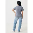 Tricou unisex, 2509E17060, iqoniq, 61x44x1 cm, Bumbac, Albastru light navy, XXS