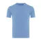 Tricou la baza gatului cu maneca scurta, iqoniq, 2610E15946, Unisex, Bumbac, Albastru Moon, S