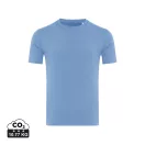 Tricou la baza gatului cu maneca scurta, iqoniq, 2610E15947, Unisex, Bumbac, Albastru Moon, XL