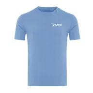   Tricou la baza gatului cu maneca scurta, iqoniq, 2610E15950, Unisex, Bumbac, Albastru Moon, XXS