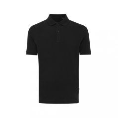   Tricou Polo, 42FEB234302, Iqoniq Yosemite, Bumbac, Unisex, Negru, XS