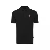   Tricou Polo, 42FEB234303, Iqoniq Yosemite, Bumbac, Unisex, Negru, XXL